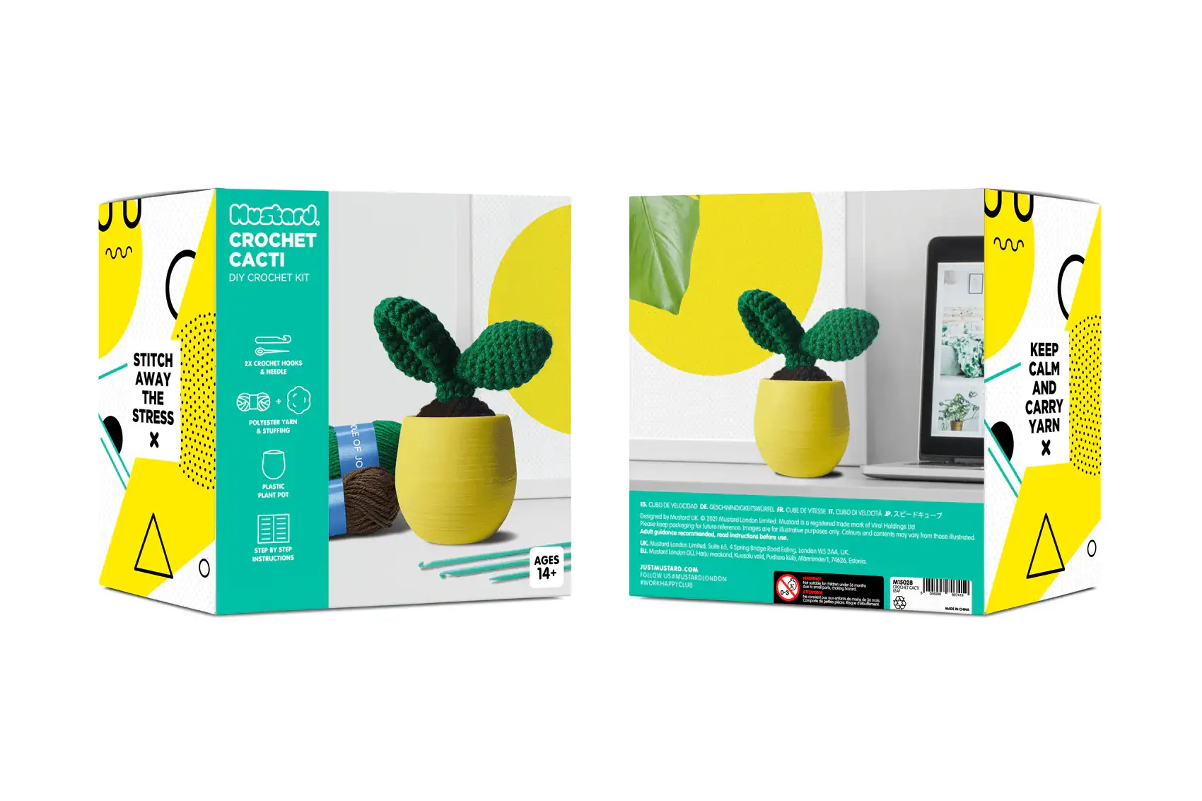 Cactus Leaf Crochet Kit For Beginners: Leaf - Image 4