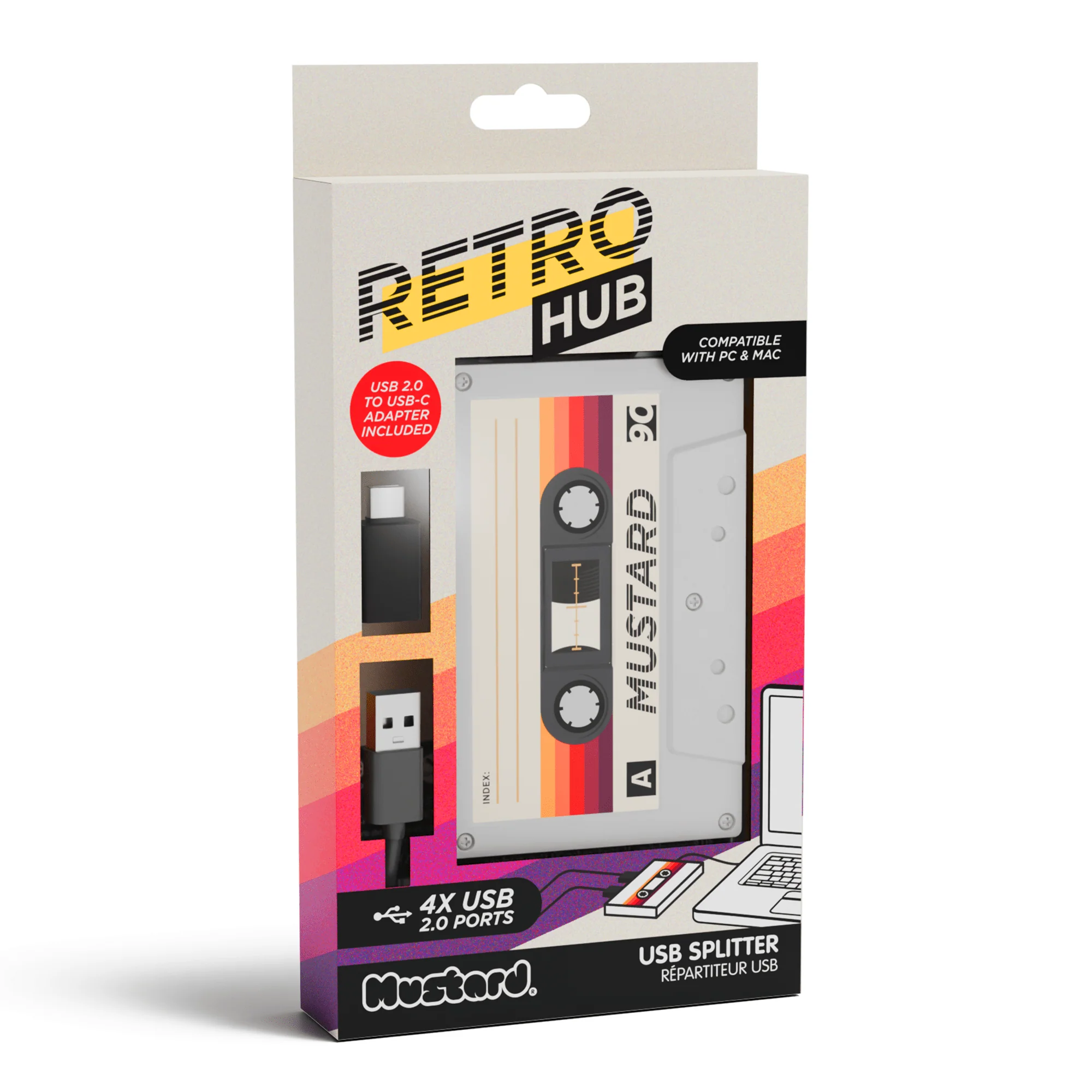 Cassette Hub  >  4 Port USB Hub - Image 2