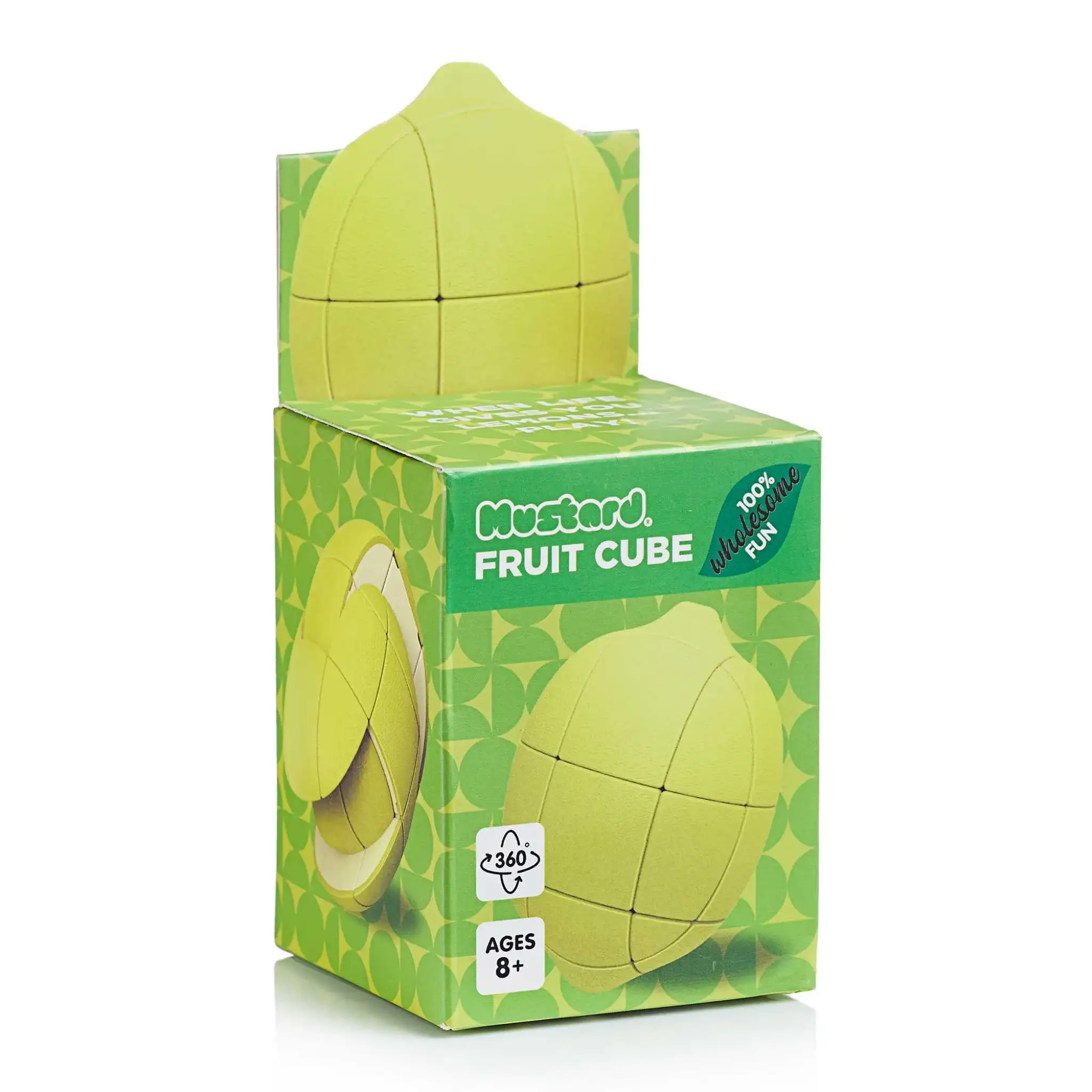 Fruit Cube Lemon Shaped Cube Puzzle - Image 2