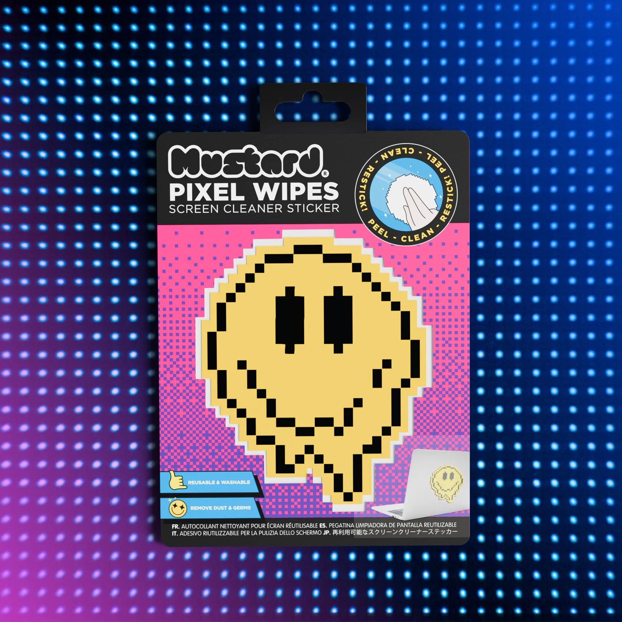 Happy Pixel Wipes > Stick 'N Clean