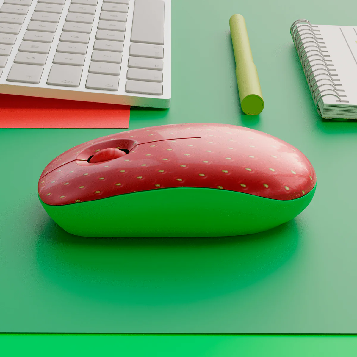 Very Berry Wireless Computer Mouse - Image 6
