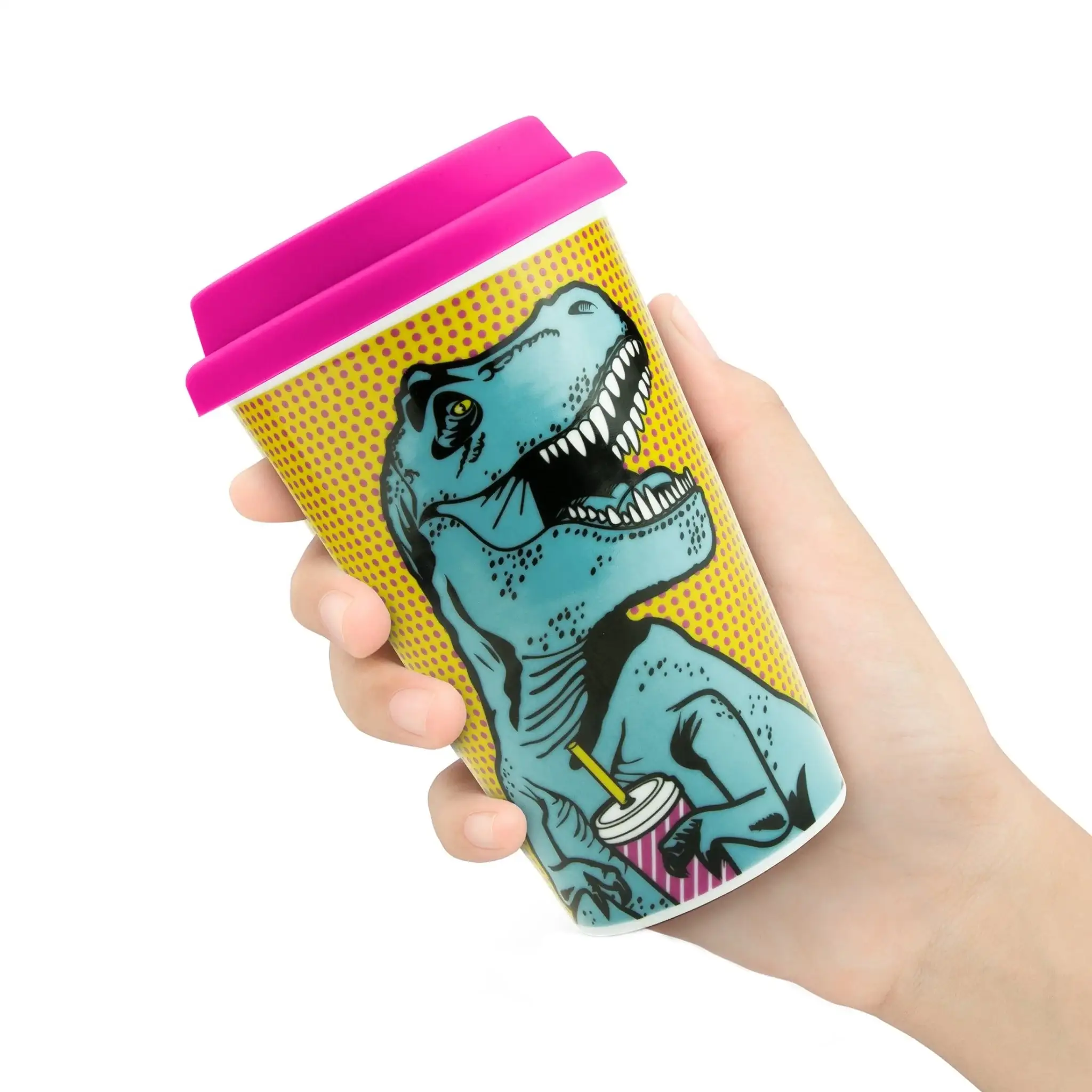 T-Rex Dino Double Wall Mug - Image 2