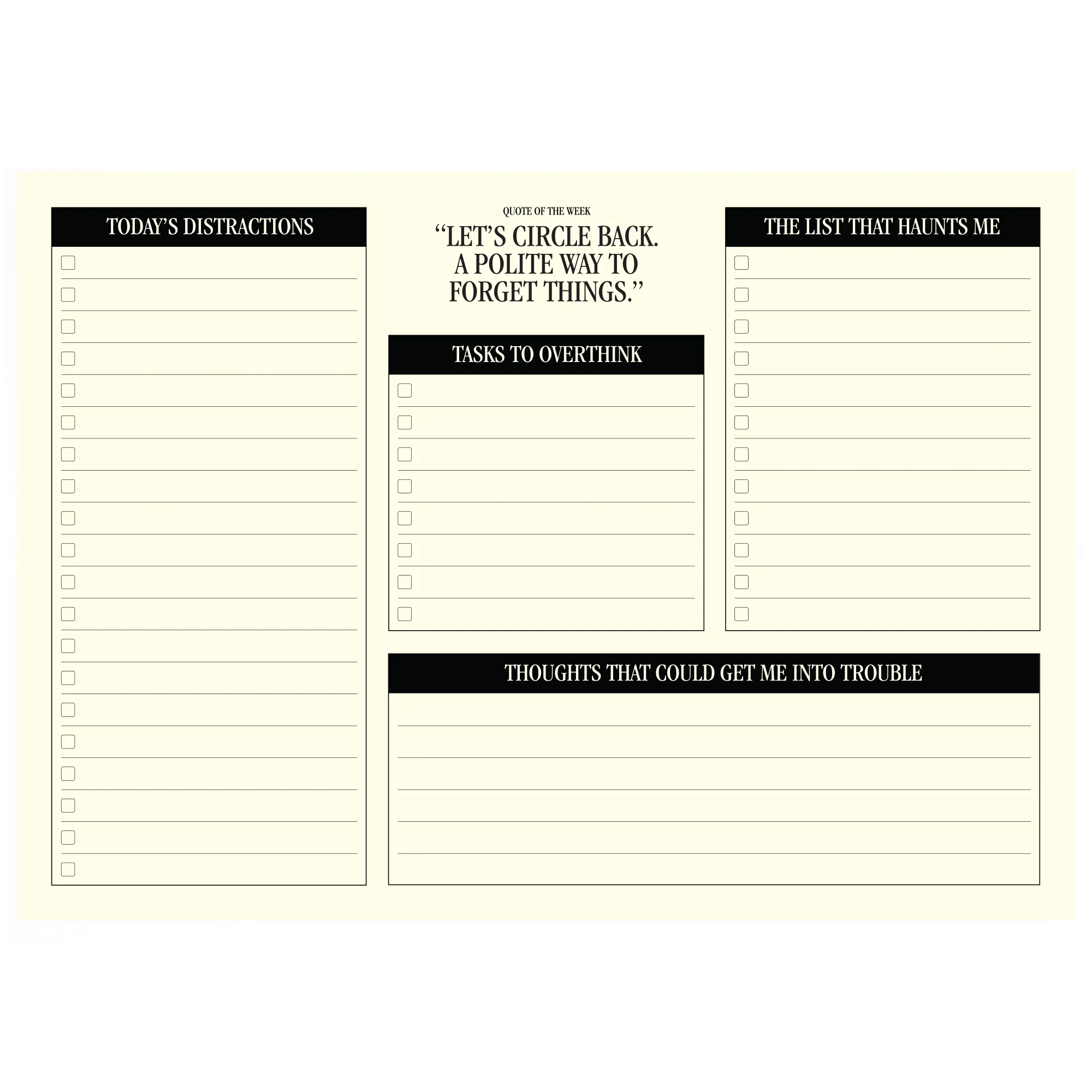 The Overthinker's Desk Pad - Image 4