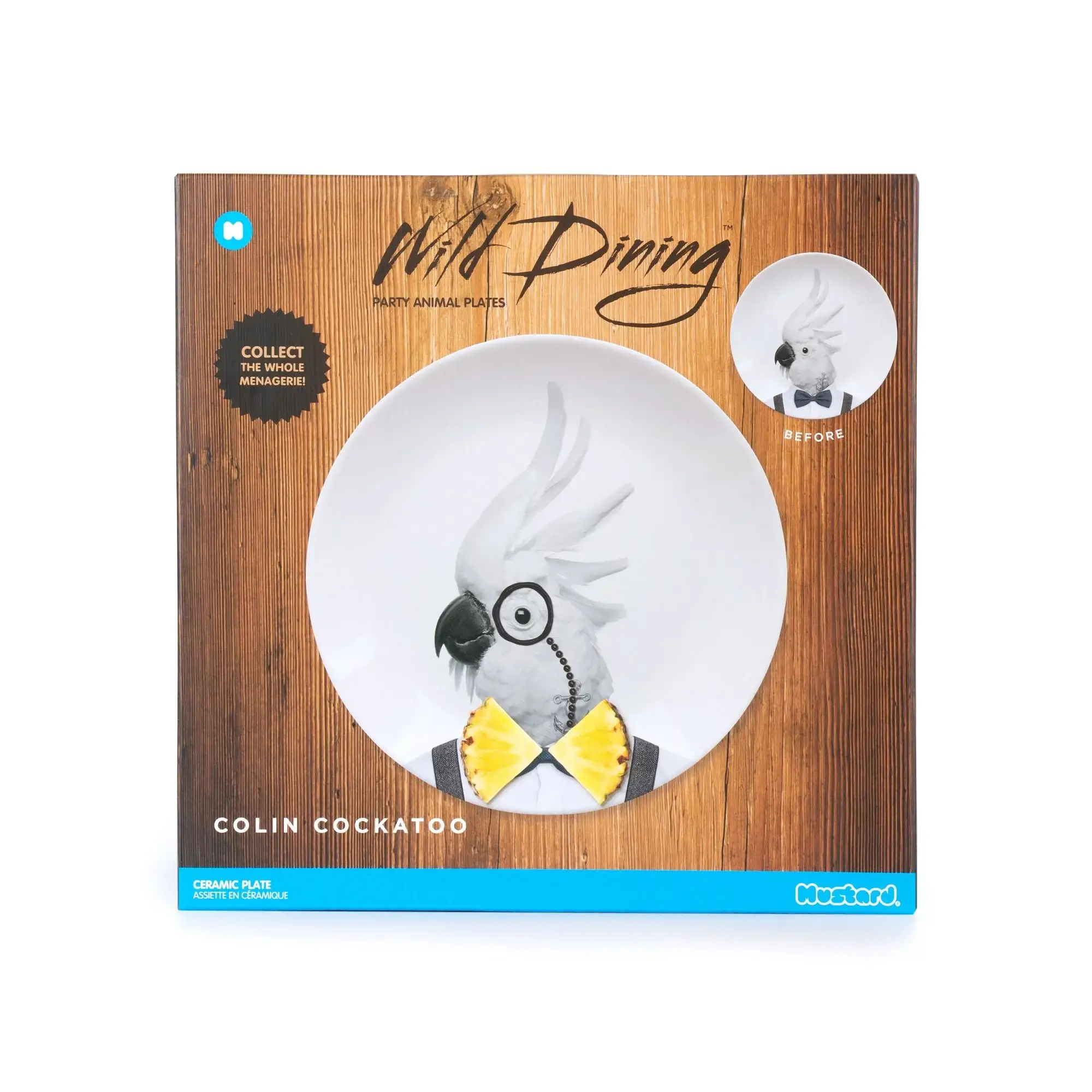 Colin Cockatoo Plate - Image 3