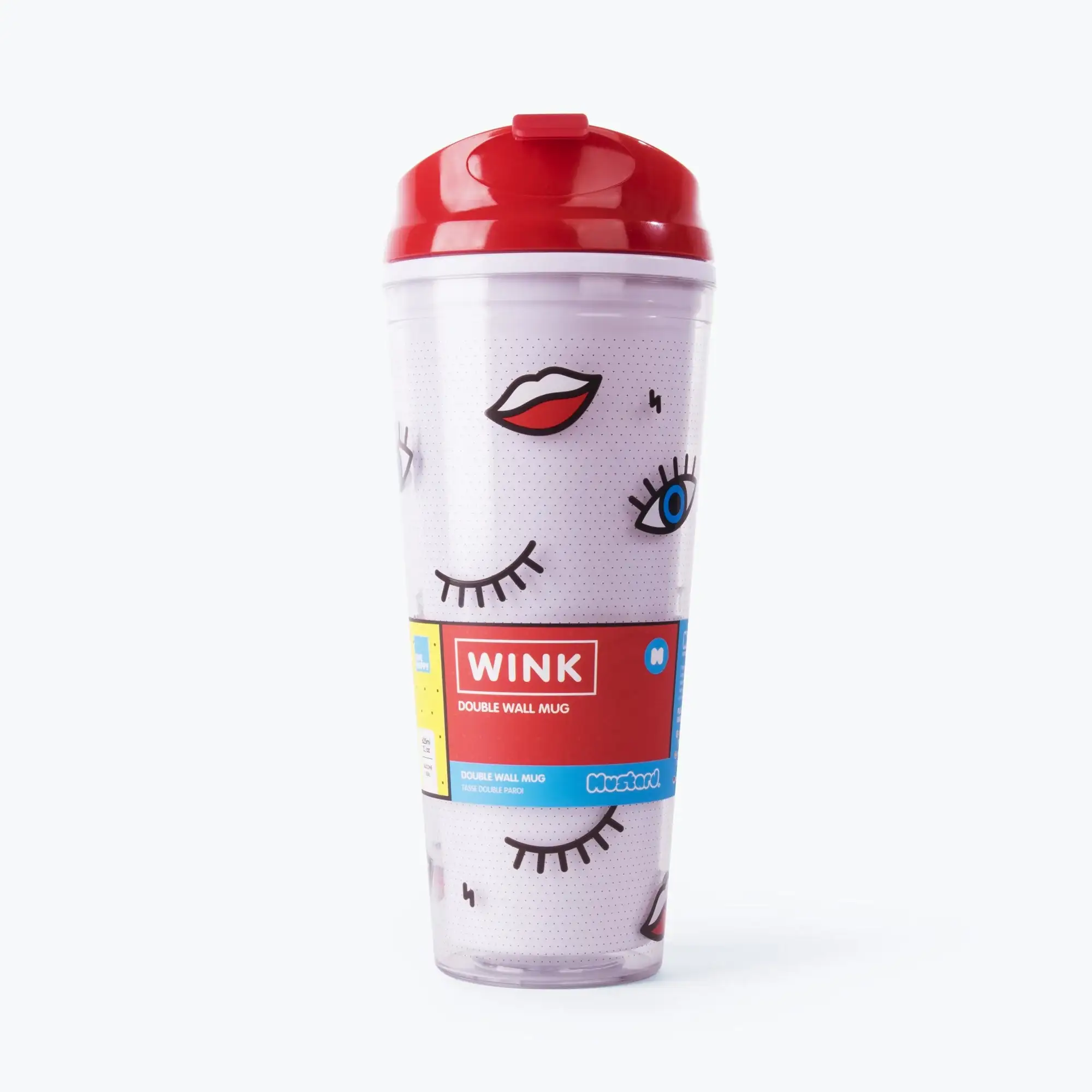 Wink Double Wall Mug - Image 4